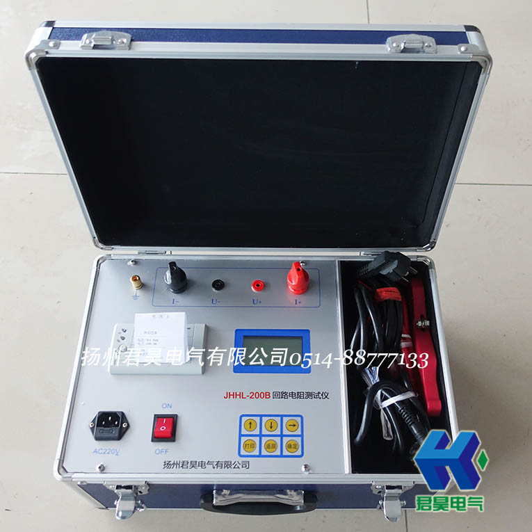 jhhl-200b开关回路电阻测试仪200a